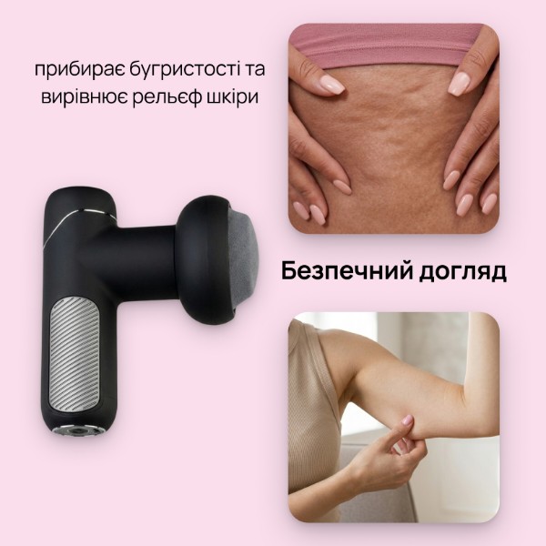 Фото - Масажер для тіла KS 5в1 KS-BM03 Black